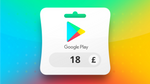 Google Play GBP 18 Gift Card UK