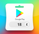 Google Play GBP 18 Gift Card UK