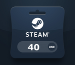 Steam Gift Card USD 40 AR Activation Code