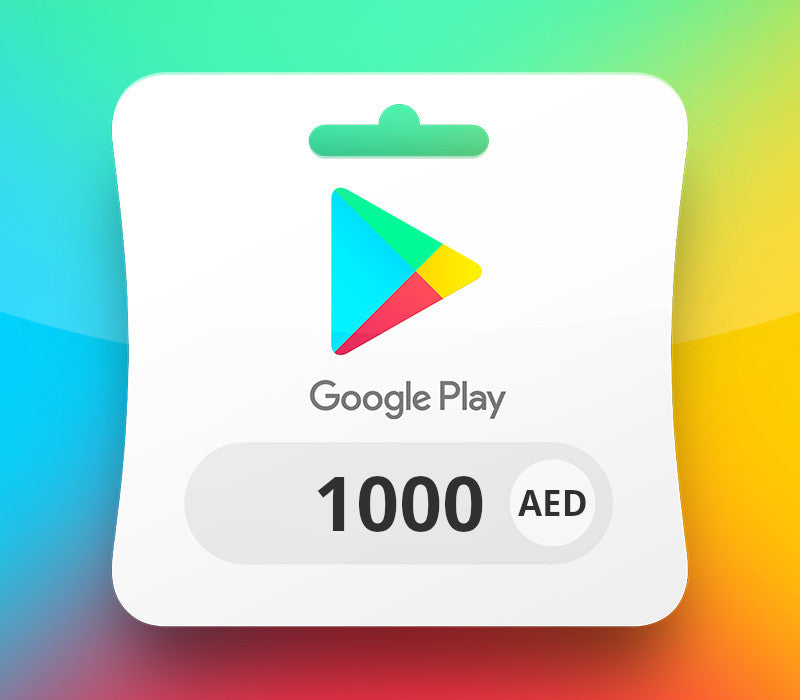 Google Play AED 1000 Gift Card AE