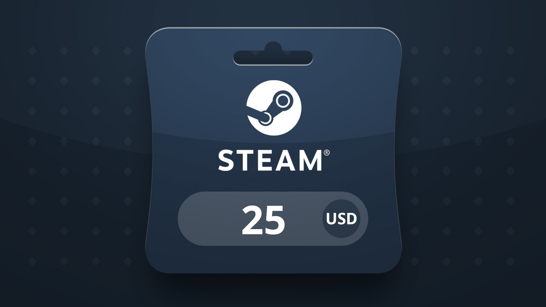 Steam Wallet USD 25 Gift Card AZ