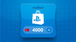 PlayStation Network TRY 4000 Card TR