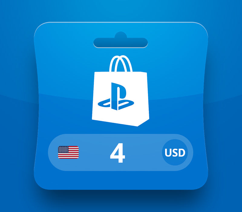 PlayStation Network Card USD 4 Gift Card US