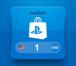 PlayStation Network Card USD 1 Gift Card US