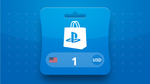 PlayStation Network Card USD 1 Gift Card US