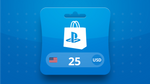 PlayStation Network Card USD 25 Gift Card US