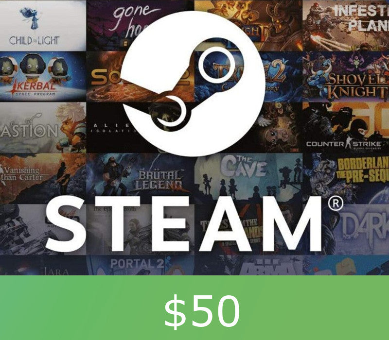 Steam Gift Card $50 TR Activation Code
