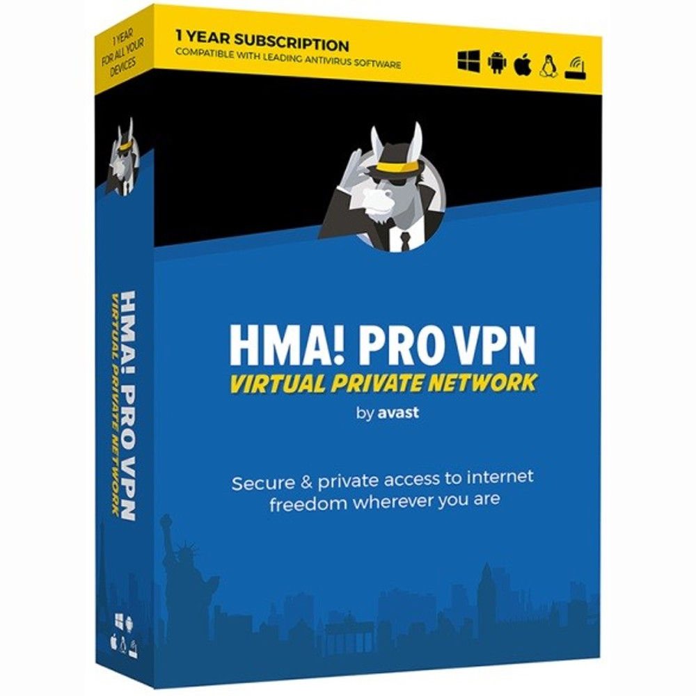 HMA! Pro VPN Key (1 Month / 5 Devices)